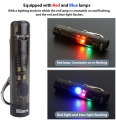 SmilingShark TIP0020 LED Keychain Flashlight COB Drop-Resistant, Ultra Compact Keychain Light, Batteries Included Small Rechargeable Flashlight, Keychain Flashlight Emergency Light with 43Light Modes Work Light and Folding Bracket Bottle Opener. 