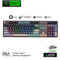 (Preorder) EGA Gaming Keyboard TYPE CMK7 connects BT, wireless, wired Mechanical Full RGB CIY Switch 5 Pin size 100%. 