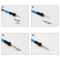 60W Electric Adjustable Temperature Welding Soldering Iron Repair Tool 15 Sets  EU plug. 