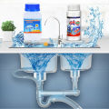 drainage block remover sink cleaner drain powder hair remove from pvc pipe use in home cleaner toilet cleaning pipe cleaner and bathroom wash basin all pipe safe cleaner. 