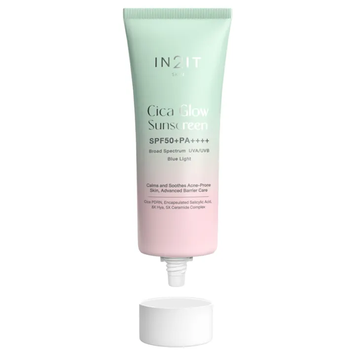 (Preorder)%20IN2IT%20-%20Cica%20Glow%20Sunscreen%20SPF50+%20PA++++%20(40g.)%20IN2IT%20Cica%20Glow%20Sunscreen%20SPF50+%20PA++++%20-%20Image%203
