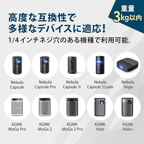 (Preorder)%20Ceiling%20Mount%20Projector%20Rail%20with%20Dual%20Locking,%20Black,%203kg%20Load%20Capacity,%20with%201/4"%20Screw%20Plug,%20Home/Office/Shop,%20360%C2%B0%20Angle%20Adjustment,%20Height%20Adjustable,%202%20Units.%20-%20Image%208