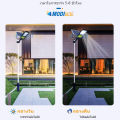 (Preorder) MODI Solar street light 150W/300W(1500lm/3000lm) white light day light solar energy LED waterproof IP65. 