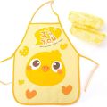 Apron for 1 PCS Children Cartoon Apron Kitchen Art Baking Arm Sleeve Animal Waterproof Apron Kids Painting Apron with Colorful Aprons. 