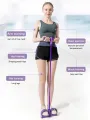 Multi-Function Exercise Tension Rope Foot Pedal (ကြိုးဆွဲလေ့ကျင့်ခန်းပြုလုပ်သည့်ပစ္စည်း). 