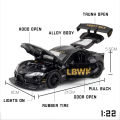 (Preorder) 1:22 Scale Alloy Car Toyota Supra Model Sound Light Diecast Cars Collection Lover Birthday Gift For Children Kids Metal Toys Boys ကလေးကစားစရာအရုပ်ကား. 
