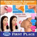 V Shaped Face Lifting/Firming/Slimming Tool, Unisex Jaw Exerciser, Reducing Double Chin and Improving Chin Line Exerciser(First Place). 