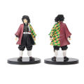 Anime  Kimetsu no Yaiba Tanjiro Nezuko Mouhira Inosuke Kazuma Zenitsu hand-made office model toy ကလေးကစားစရာအရုပ် (Preorder). 