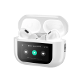 Tech Infinite A9 pro Air Pods Pro Touch Screen (ANC+ENC) Wireless Bluetooth Earphones LED Color Touch Screen Display TWS Earbuds Active Noise Cancellation ANC Wireless Headset TWS Noise Cancelling Earbud Bluetooth Headphone 5.3 Long Battery life. 