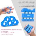 (5pcs/Set) Grip Trainer Kit Hand Gripper Grip Strengthener Hand Grips Forearm Exerciser Grip Adjustable Resistance. 