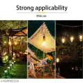 ADL-T01 Hanging Camping Lamp Unbreakable Waterproof with Rechargeable Battery, 3 Light Modes, Decorative Design with Type C USB Charging for Hiking, Emergency, Household, Car Repairing. 