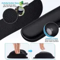 Gimars Premium Keyboard Wrist Rest Pad with High-Density Thicken Enlarge Memory Foam, Anti-Slip Rubber Base and Ergonomic Design for Office, Gaming, Computer, Laptop, Mac, Carpal Tunnel Pain Relief. 