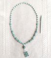 Jade Long Necklace with Pendant, ကျောက်စိမ်း ဆွဲကြိုးရှည် ဆွဲသီးလုံးပါ၊. 