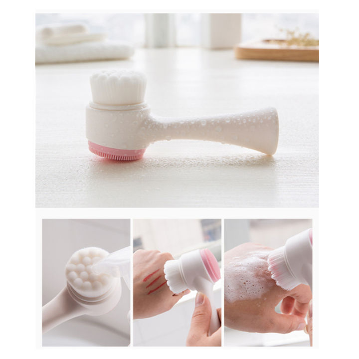 (Preorder)SEVICH%203D%20Face%20Wash%20Brush%20Double%20Side%20Cleaning%20Massage%20Skin%20Care%20Tool%20-%20Image%205