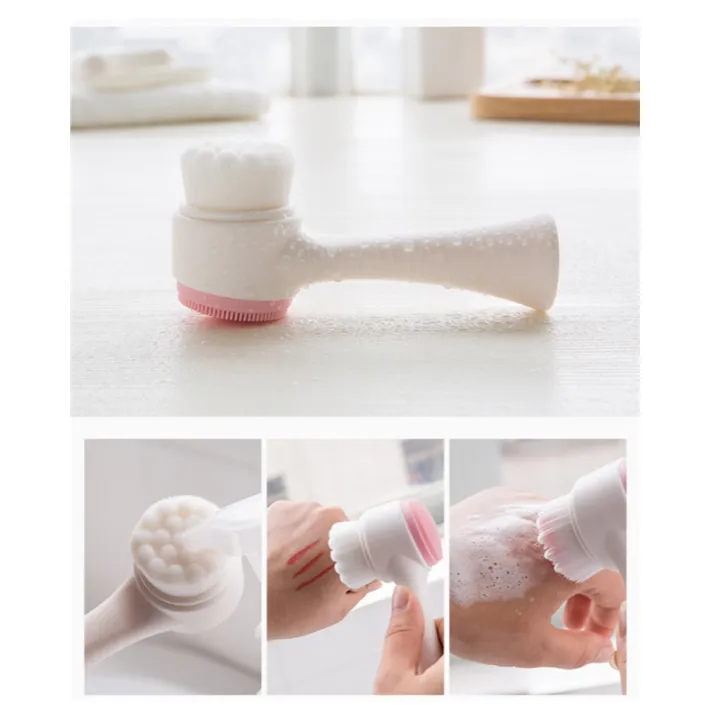 (Preorder)SEVICH%203D%20Face%20Wash%20Brush%20Double%20Side%20Cleaning%20Massage%20Skin%20Care%20Tool%20-%20Image%205