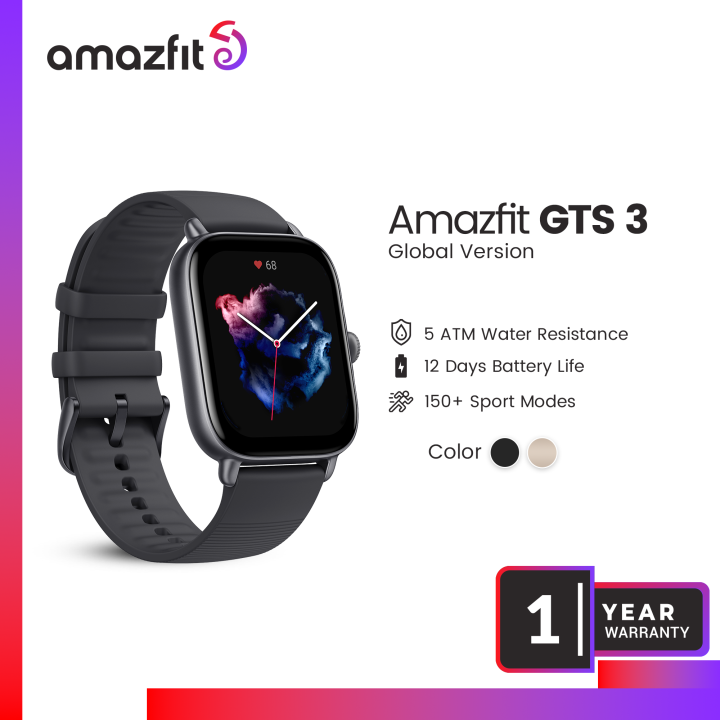 Amazfit GTS 3 Smart Watch