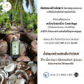 (Preorder) PLEARN pure cold-pressed coconut oil 1000 ml (without pump head) Pheun Phraw brand (PURE EXTRA VIRGIN COCONUT OIL, fragrant, easy to eat, keto-friendly, can be used to apply on the face, body, and hair). 