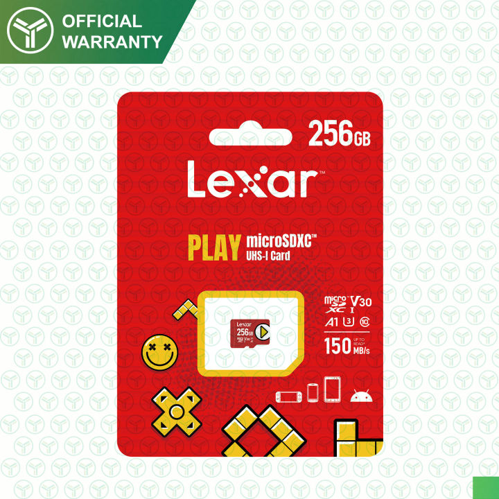 Lexar® PLAY 256GB microSDXC™ UHS-I Card