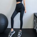 (Preorder) Sports Skirt and Two-Piece Fake Two-Piece Pants, Women's High-Waisted Yoga Pants, Hip-Lifting Sports Leggings, Slim-Fitting Yoga Set. 