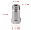 Car Oxygen Sensor Connector (M18x1.5) O2 Sensor Adaptor Universal Exhaust Pipe Extension Screw. 