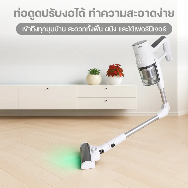 (Preorder)%C2%A0LazMallHomemi%20Cordless%20Vacuum%20Cleaner%20Ultra,%20model%20HM0104-P-WH%20-%20Image%205