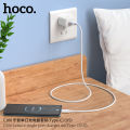 Hoco C106 Leisure single port charger set(Type-C). 