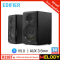 (Preorder) Edifier R33BT Active Bluetooth Computer Speakers - 2.0 Bookshelf Speaker - Powered Studio Monitor, Black, Edifier. 