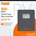 PowMr MPPT 30A Solar Charge Controller. 