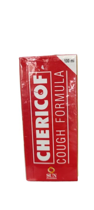 Chericof Syrup Cough Syrup (ချောင်းဆိုးပျောက်ဆေးရည်) (ချောင်းခြောက်only)