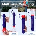 Membrane Solutions WS02 Personal Water Filter - Versatile Water Filter Straw - Emergency Water Purifier Survival - 3,000L Portable Filtration Straw for Camping Hiking Travel Backpacking Family Outdoor Activities. 