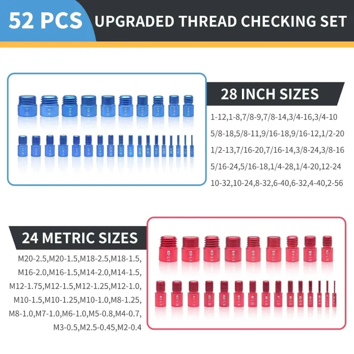 (Preorder)%C2%A0Yieryi%2052-piece%20Thread%20and%20Nut%20Inspection%20Set,%20Metric%20&%20SAE%20Thread%20Gauge%20Set%20for%20Identifying%20Fasteners,%20Automotive/Bicycle/Machinery%20Repair%20Tools%20-%20Image%206