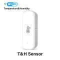 Tuya smart home WiFi temperature and humidity meter sensor. 