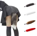 (ခ်စ္စရာ ‌‌‌ေျမေခြးၿမီး စအိုပလပ္လ္) Anal Fox Tail Cute Long Sexy Lingerie Butt Plug  DIGIMM Adult Sex Toys. 