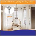 Heavy-Duty Ceiling & Wall Mount Hook Set. 