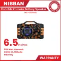 NIBBAN PORTABLE KARAOKE SPEAKER PKS-6530WD1. 