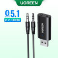 (Preorder) UGREEN 2 In 1 Bluetooth 5.1 Audio Transmitter and Bluetooth Receiver Support SBC. 
