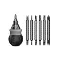 13 in 1 Ratchet Screwdriver Set Mini Hand Tool CRV Cross Groove Drill Telescopic Small Repair Tools Phillips Slotted Labor-Saving 6013 2862 JIT6. 