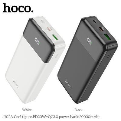 Hoco%20J102A%20Cool%20figure%20PD20W%20+%20QC3.0%20Power%20Bank%20(20000mAh)%20-%20Image%203