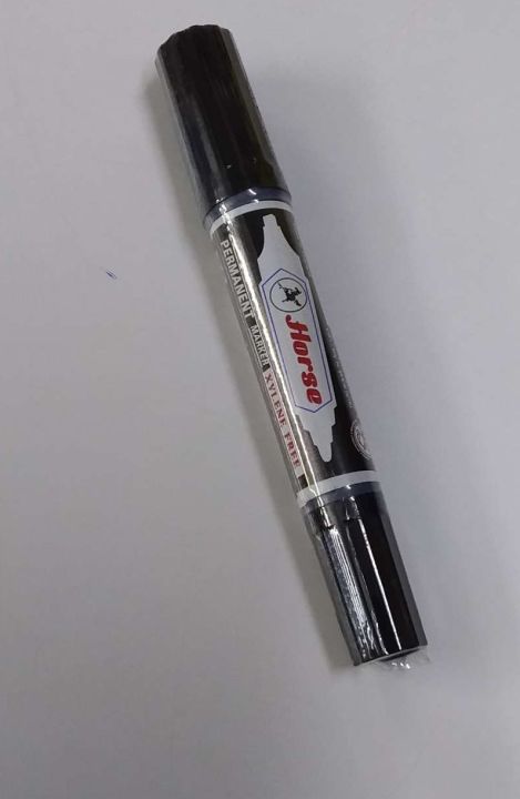 Horse Permanent Twin marker (black)-1pcs