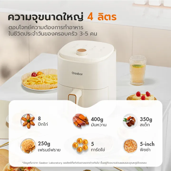 (Preorder)%20Gaabor%20Airfryer,%20multi-purpose%20oil-free%20fryer,%20large%20capacity%204%20liters,%20AF-35M01A/AF-35M02A%20-%20Image%204