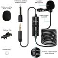 🎙️ Boya BYM1  Microphone Video Microphone 🎚️အသံဖမ်းမှုအကောင်းဆုံ by-M1 Ultimate 3.5mm Lapel Mic Clip-On Video Recording Omnidirectional Condenser📼. 