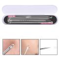 Pimple Remover Extractor Kit 4 Pcs, Acne  Blackhead Removal Tool Set Sets & Kits. 