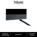 Nikoki N43FL19 Official Android Smart TV with Voice Control. 