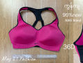 Nike XL 36D Size Sport Bra အမျိုးသမီးဝတ် အားကစားဝတ်အင်္ကျီ used အသန့် Nike Sport Bra 36D Preloved in good condition. 