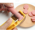 multi-purpose banana sausage slicer. 