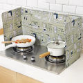 Golden Pyae Kitchen Aluminium Foil Plate Gas Stove Protector Versatile Cooker Shield Splash Guard Cooking Frying Oil Splatter Screen Cover (မီးဖို အပူကာ). 