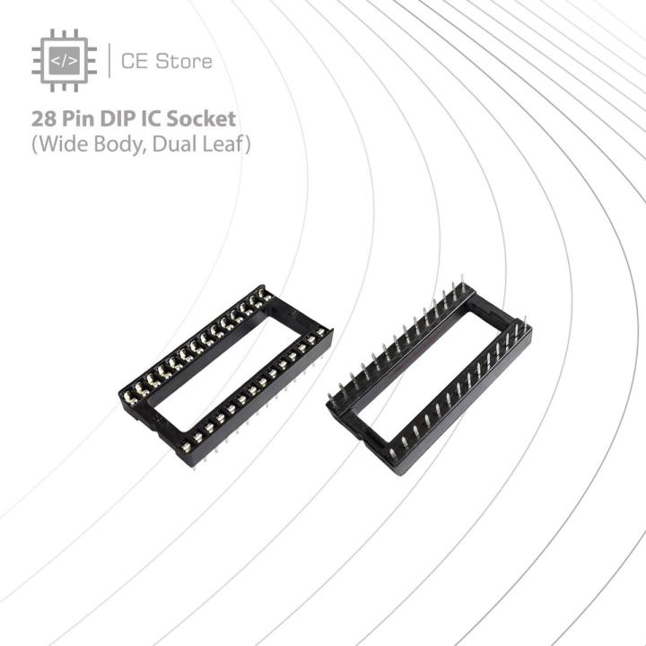 DIP IC Socket (Dual Leaf)