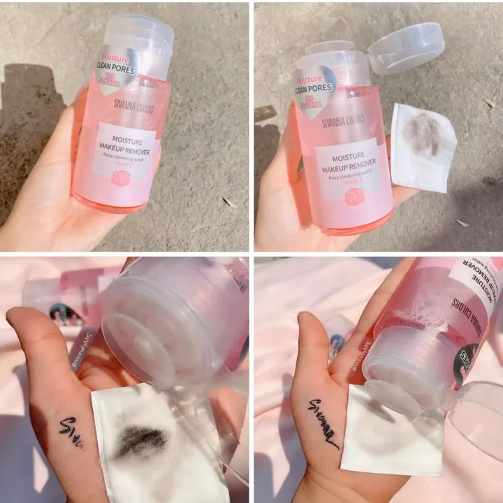 (Preorder)Hf103%20Sivanna%20Colors%20Moisture%20Makeup%20Remover%20Rose%20Cleaning%20Water%20Contains%20Vitamin%20E.%20Use%20to%20Clean%20Makeup%20or%20Dust%20Particles%20on%20the%20Face%20Thoroughly.%20-%20Image%208