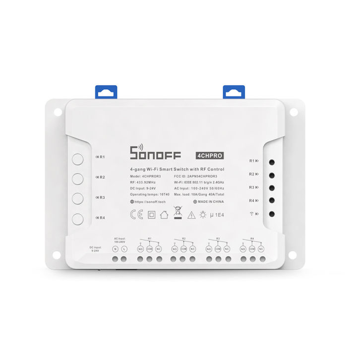 Sonoff%204CH%20Pro%20R3%2010A%20/Gang%204%20Channel%20Wifi%20Smart%20Switch%20433%20MHZ%20RF%20Remote%20Wifi%20Lights%20Switch%20Supports%204%20Devices%20Works%20with%20Alexa%20-%20Image%204