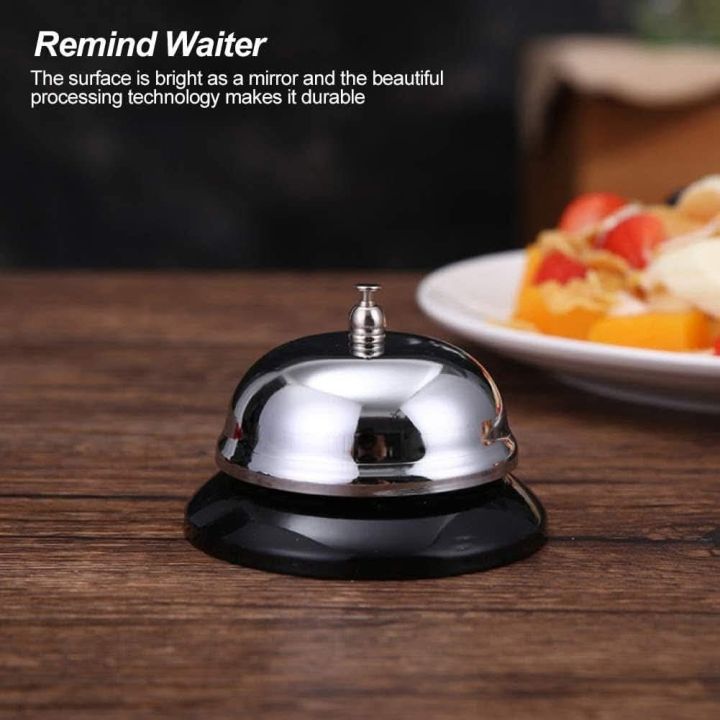 Bell restaurant kitchen call bell  counter rush to answer the bell